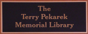 Library Plaque